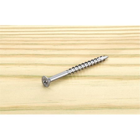 Starborn No.10 x 3 in. Star Flat Head Stainless Steel Deck Screws, 75PK 5001452